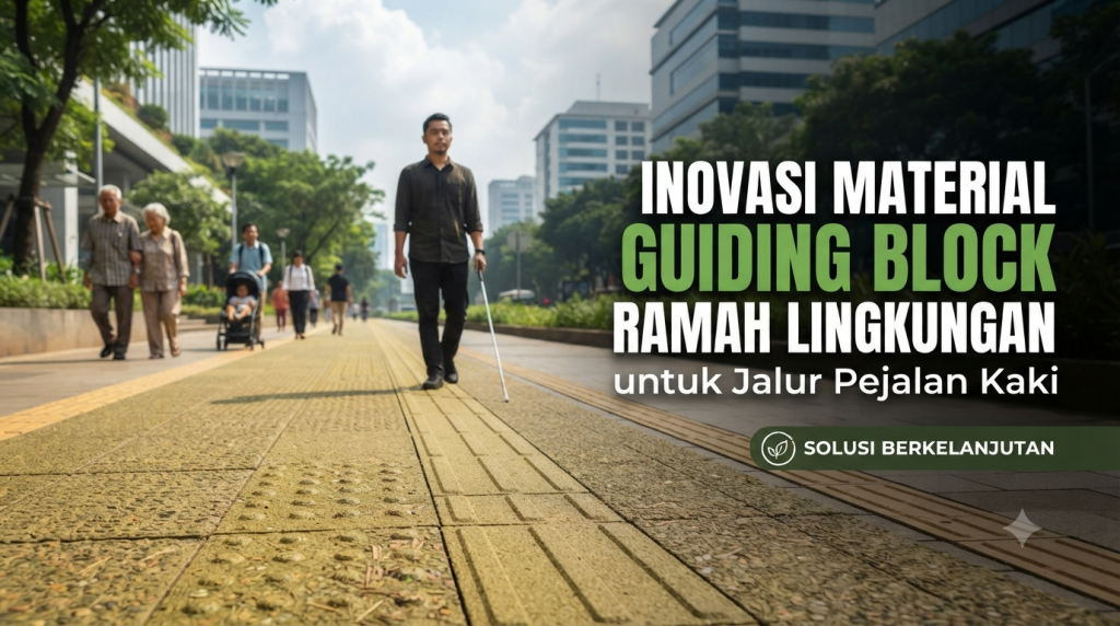 guiding block ramah lingkungan